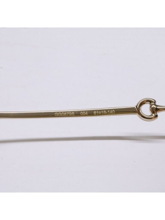 Gucci 004 Square Horsebit 61 Eyewear